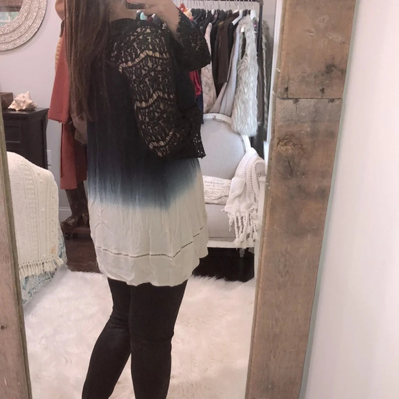Umgee size small boho ombré tunic top - Picture 4 of 6
